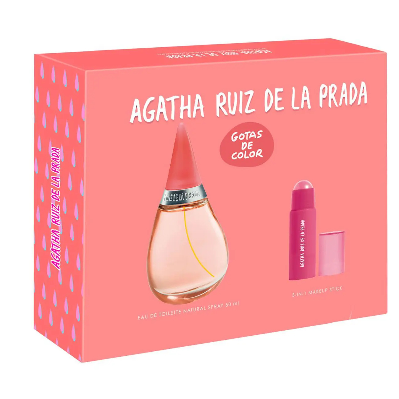 AGATHA RUIZ DE LA PRADA COFRE GOTAS DE COLOR EDT X 100 ML.